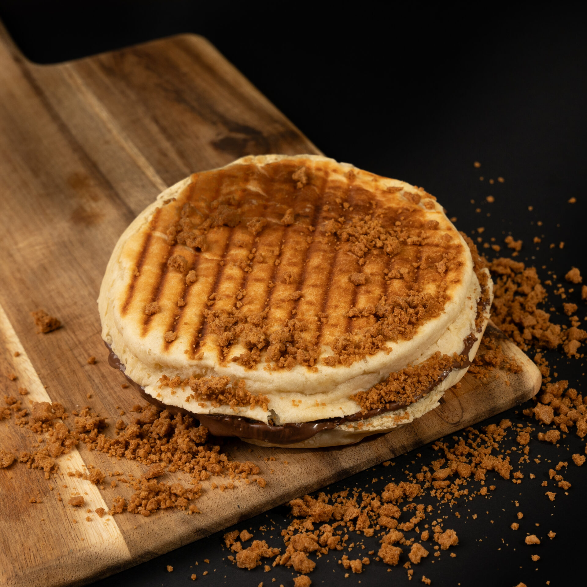 Croque Nutella spéculoos