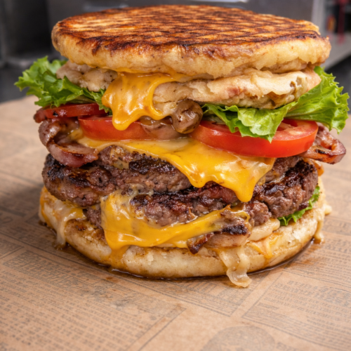 Le saint nectaire burger