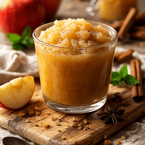 Compote de pommes maison