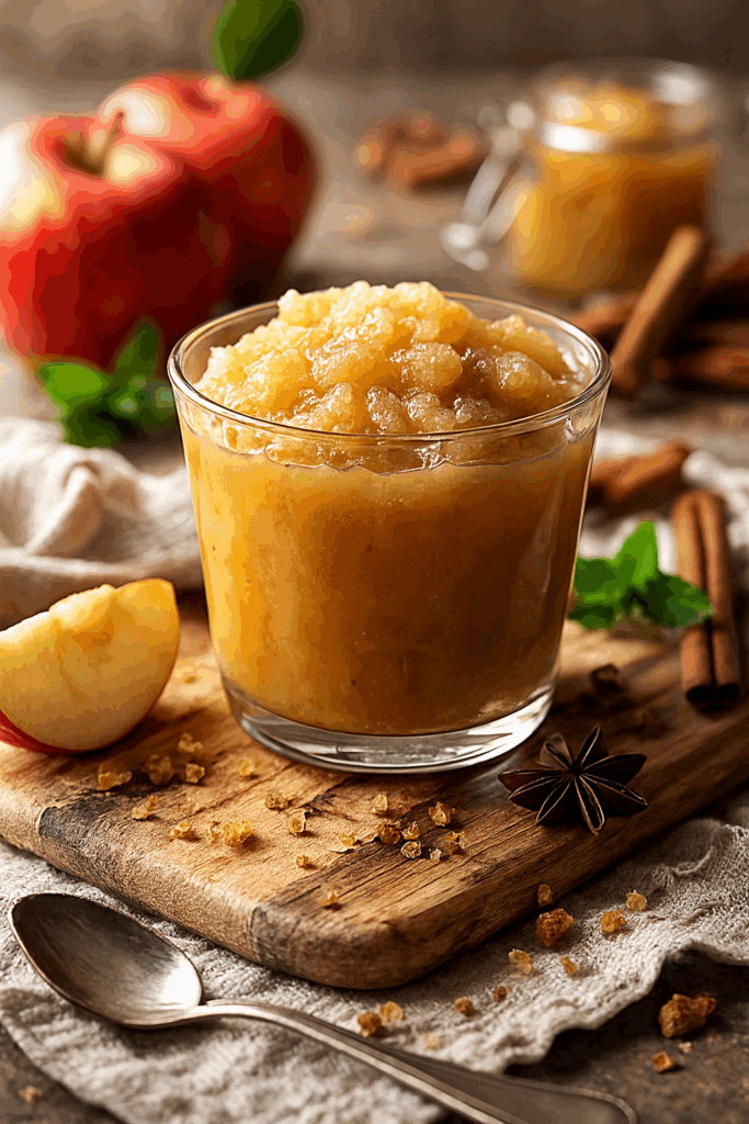 Compote de pommes maison